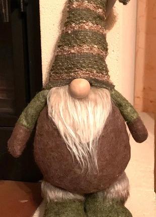 Gnôme marron et vert, merk: Noël, staat: Nieuw met prijskaartje, € 16,00, € 17,50 inclusief Kopersbescherming