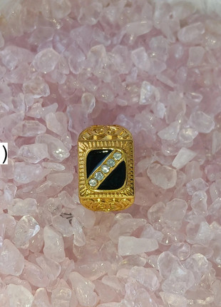 Bague dorée, état: Très bon état, taille: 18,1 mm, 6,95 €, 8,00 € Protection acheteurs (Pro) incluse