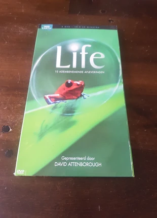 Dvd life 10 adembenemende afleveringen 5 discs david attenborough, staat: Heel goed, € 4,95, € 5,90 inclusief Kopersbescherming