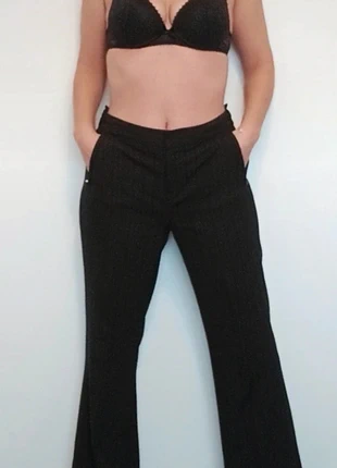 Pantalon chic rayé taille 44, marque: Jacqueline Riu, état: Très bon état, taille: XXL / 44 / 16, 10,00 €, 11,20 € Protection acheteurs (Pro) incluse