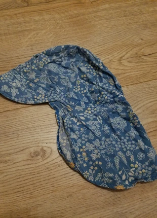 Blaue Sommermütze, merk: Pusblu, staat: Heel goed, maat: 1-2 jaar, 49 cm, € 1,50, € 2,28 inclusief Kopersbescherming