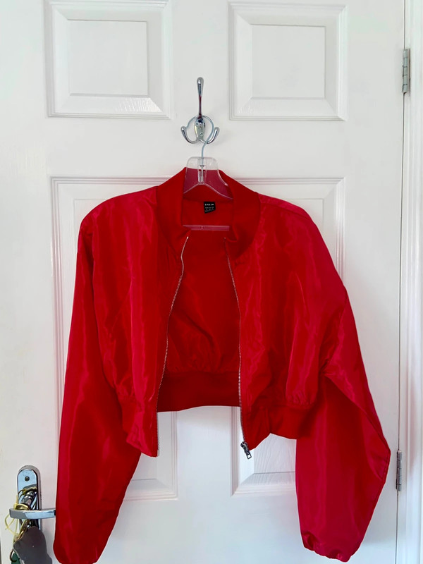 Red Bomber Jacket 2