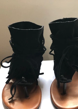 Sandalias rasas pretas, marca: Summer, estado: Novo sem etiquetas, tamanho: 36, €15.00, €16.45 inclui Proteção do Comprador