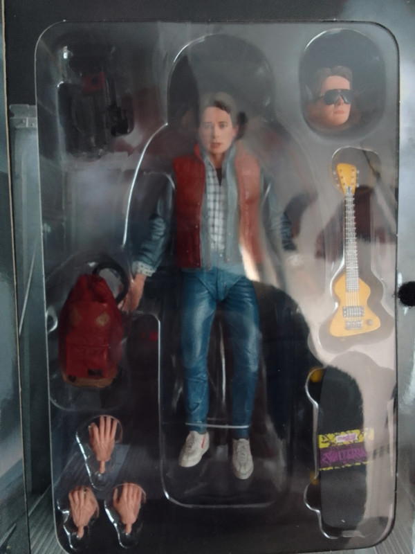 Action figure NECA Marty 1985 Ritorno al futuro Parte 1 1