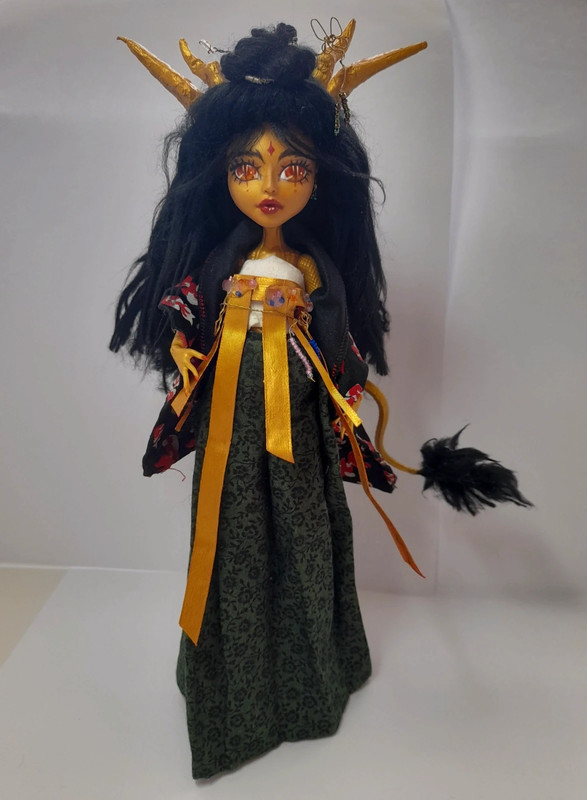 ooak custom monster high jinafire long Vinted