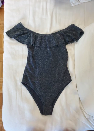 Body de soirée noir à volants, marque: Subdued, état: Très bon état, taille: M / 38 / 10, 5,00 €, 5,95 € Protection acheteurs incluse