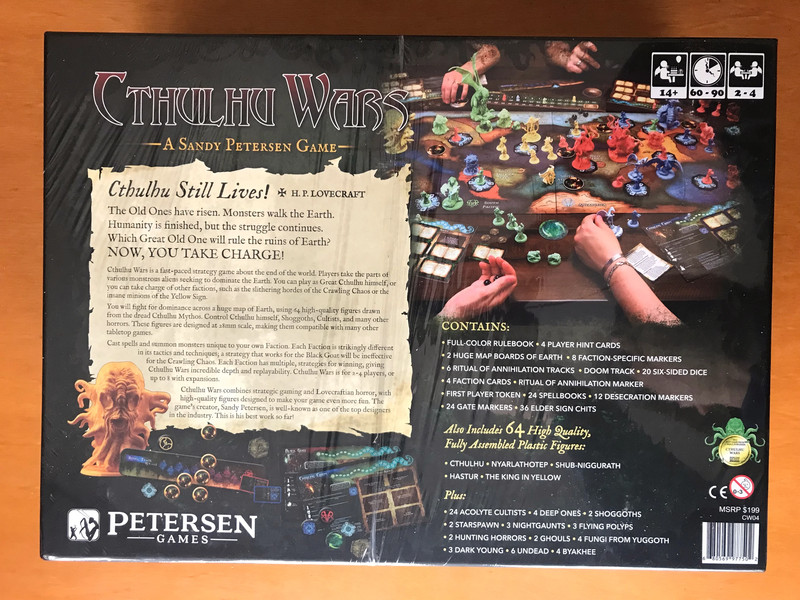 Cthulhu Wars OS4 - English edition - Board Game - Gioco da tavolo - Nuovo - New Sealed 3