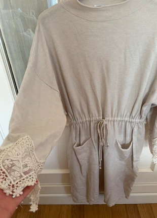 Vestido ideal de punto con encajes, marca: Boutique Italiana, estado: Muy bueno, tamaño: L / 40 / 12, 6,50 €, 7,53 € Protección al comprador incluida