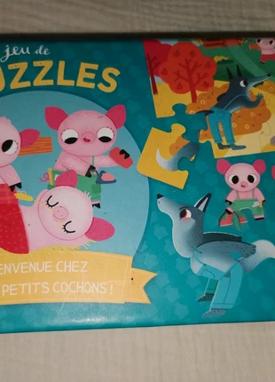 P'tit jeu de puzzles Auzou, marca: Auzou, estado: Muy bueno, 3,00 €, 3,85 € Protección al comprador incluida
