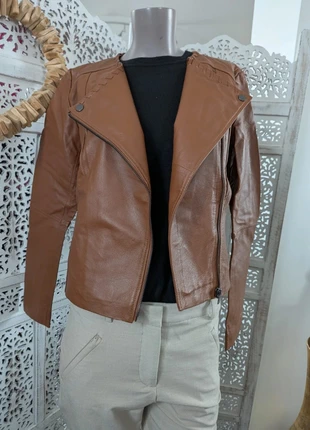 Perfecto camel femme en cuir – Jacqs Leather – Taille M – Ref Anna, marke: jacqs leather, zustand: Sehr gut, größe: M / 38 / 10, 49,99 €, 53,19 € beinhaltet Vinted-Käuferschutz Pro