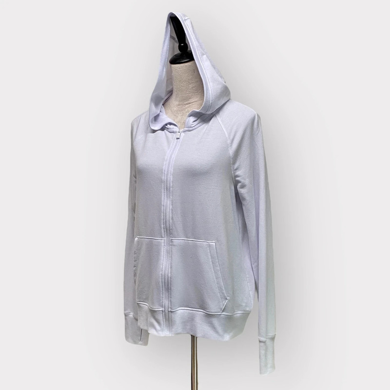 90 Degrees by Reflex Zip Up Hoodies White 2