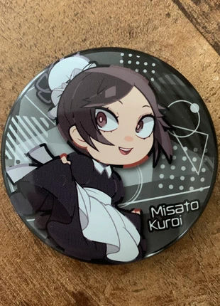 misato kuroi button from japan, merk: Jujutsu Kaisen, staat: Nieuw zonder prijskaartje, € 2,00, € 2,80 inclusief Kopersbescherming