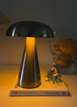 Lampe tactile en métal brossé – style minimaliste - 3 intensités de lumière, marca: Top Vintage, estado: Novo sem etiquetas, €25.00, €26.95 inclui Proteção do Comprador
