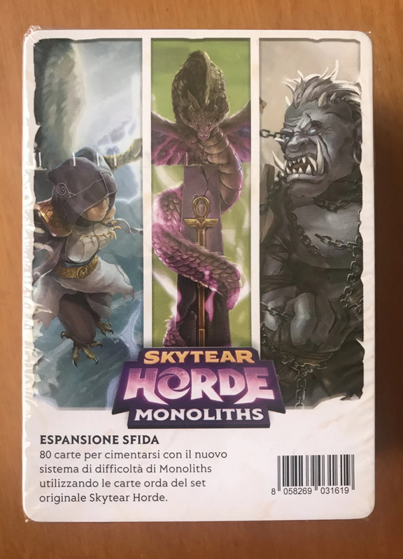 Skytear Horde Monoliths espansione Sfida - Kickstarter - Italiano - Nuovo Sigillato 3