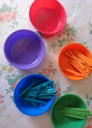 Matériel pédagogique tri des couleurs, marca: Montessori, estado: Muito bom, €9.00, €10.15 inclui Proteção do Comprador