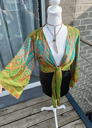 Cache coeur bohème léger, marque: Boheme, état: Très bon état, taille: Taille unique, 5,00 €, 5,95 € Protection acheteurs incluse