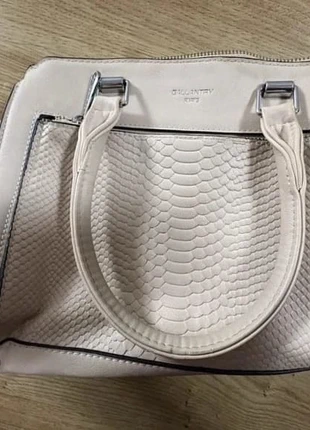 Sac à main beige effet python – Gallantry, marque: Gallantry, état: Satisfaisant, 2,00 €, 2,80 € Protection acheteurs incluse