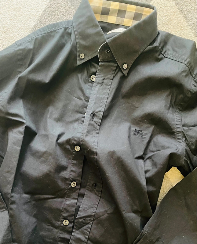 Camicia burberry 2025 brit uomo