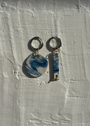 Boucle d’oreille artisanales, merk: fionaë, staat: Nieuw zonder prijskaartje, € 16,00, € 17,50 inclusief Kopersbescherming Pro