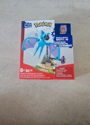 Pokemon Zubat Mega - Built with motion, merk: Pokémon, staat: Nieuw met prijskaartje, maat: Universeel, € 8,00, € 9,10 inclusief Kopersbescherming