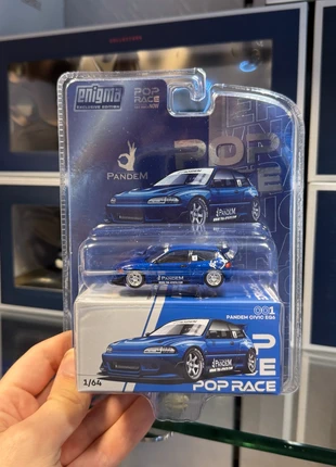 Pop Race x Enigma - #E001 - Pandem Civic EG6 - blue - 1/64, marca: Pop Race, estado: Muy bueno, tamaño: Talla única, 24,95 €, 26,90 € Protección al comprador Pro incluida