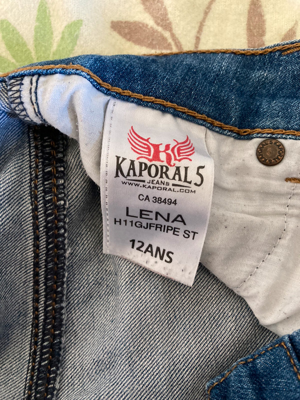 Jean kaporal discount garcon 12 ans