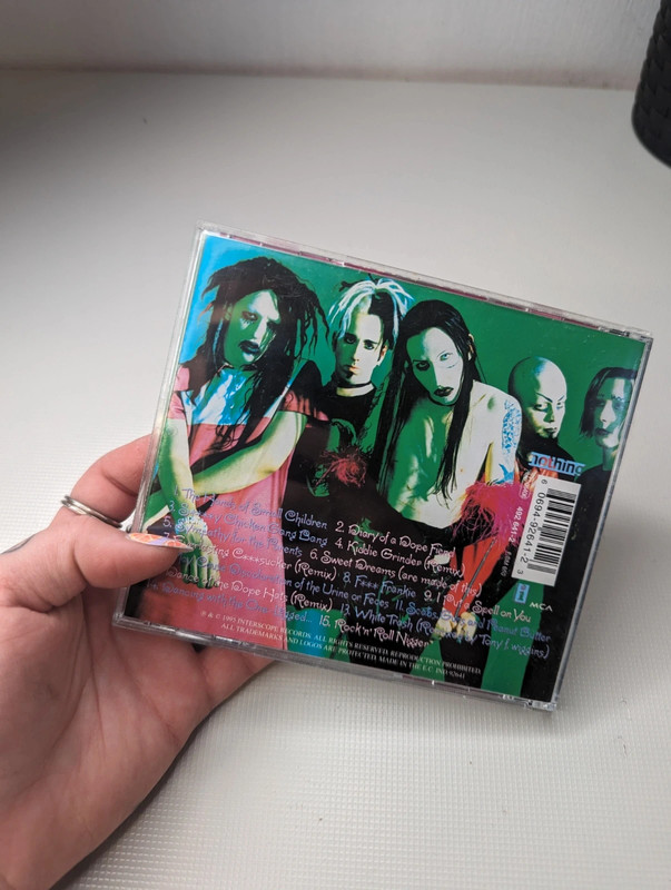 Cd Marilyn Manson smells like children gothic alternative stock rock metalhead 2