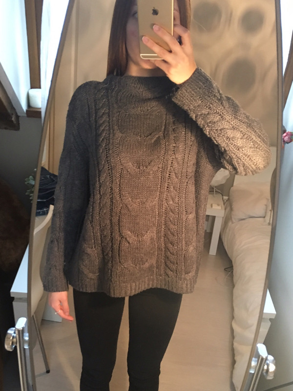 Pull grosse maille 1