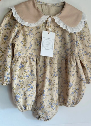 Bodie barboteuse courte style vintage Bebe fille taille 90 cm, brand: vintage today’s, condizioni: Nuovo con cartellino, taglia: 24-36 mesi / 92 cm, €13.50, €14.88 include la Protezione acquisti Pro