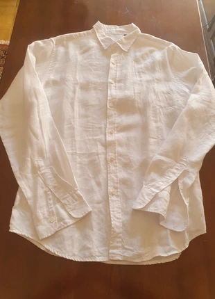 Camicia in lino taglia L, brand: Lino, condizioni: Ottime, taglia: L, €5.00, €5.95 include la Protezione acquisti
