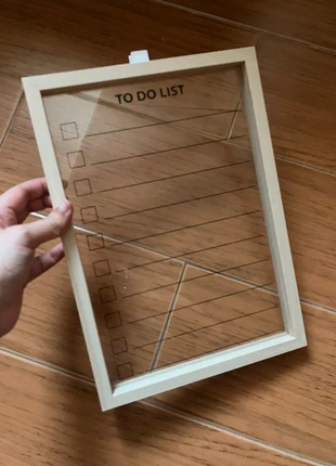 To Do list de vidro, brand: Flying Tiger, condizioni: Nuovo senza cartellino, €5.00, €5.95 include la Protezione acquisti