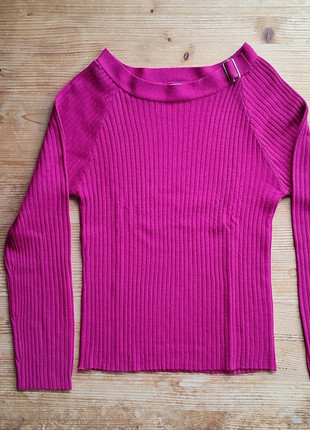 Pull fushia avec boucle métallique au col - 36 - TBE, marque: sans, état: Très bon état, taille: S / 36 / 8, 5,00 €, 5,95 € Protection acheteurs incluse
