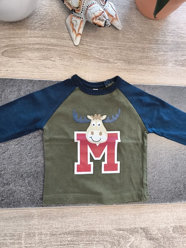 Tee-shirt garçon ml 6 mois Zeeman - photo numéro 2