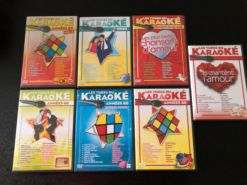 Les Tubes du Karaoke (Coffret chansons francaises + Ils Chantent l