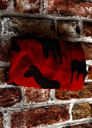 Zebra animal print scarf pashmina, brand: Zebra, condition: Very good, £1.00, £1.75 includes Buyer Protection