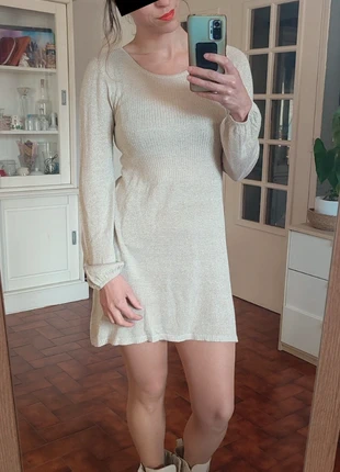 Robe dorée en maille fine , marke: So Cool, zustand: Sehr gut, größe: M / 38 / 10, 6,00 €, 7,00 € inklusive Vinted-Käuferschutz