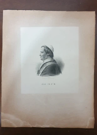 Foto dagherrotipo Papa pio IX . P. M., zustand: Zufriedenstellend, 30,00 €, 32,20 € inklusive Vinted-Käuferschutz