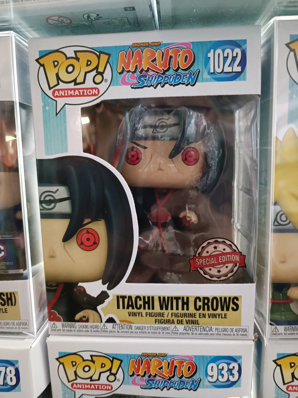 Funko Pop Itachi with crows Special Edition Naruto Shippuden