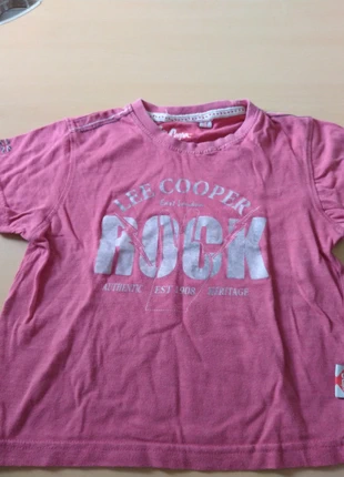 T shirt Lee Cooper (ref41), marque: Lee Cooper, état: Bon état, taille: 8 ans / 128 cm, 1,00 €, 1,75 € Protection acheteurs incluse