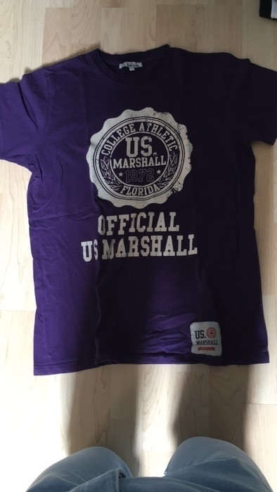 T shirt us Marshall violet 1