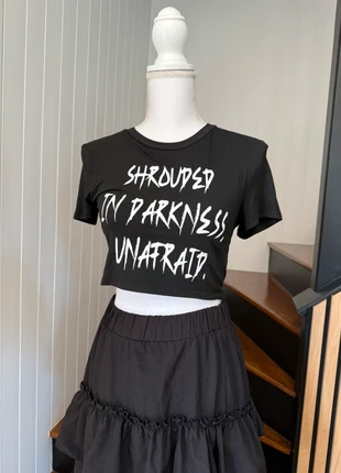 Top noir, brand: gothique, condizioni: Ottime, taglia: XS / IT 38 / EU 34, €5.00, €5.95 include la Protezione acquisti