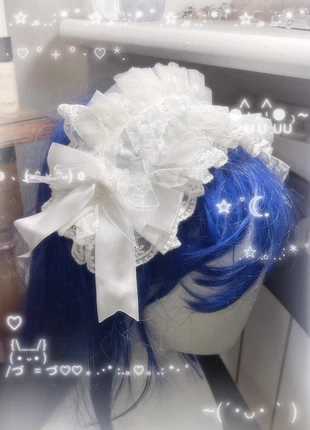 Lolita headdress accessory jiraikei, marque: Jiraikei, état: Très bon état, 6,00 €, 7,00 € Protection acheteurs incluse