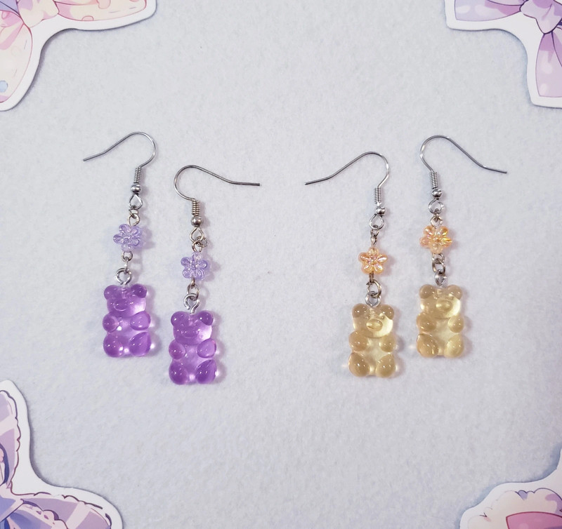 Gummy Bear Earrings