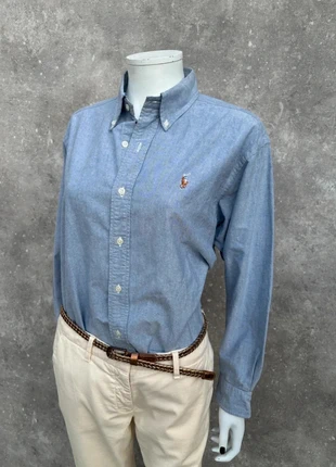 Chemise Ralph Lauren Bleu Ciel - Cavalier Premium - Taille M, brand: Ralph Lauren, condition: Very good, size: M / 38 / 10, €44.90, €47.85 includes Buyer Protection