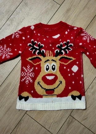 Maglia di Natale - renna - Taglia 122, condizioni: Ottime, taglia: 7 anni / 122 cm, €10.00, €11.20 include la Protezione acquisti