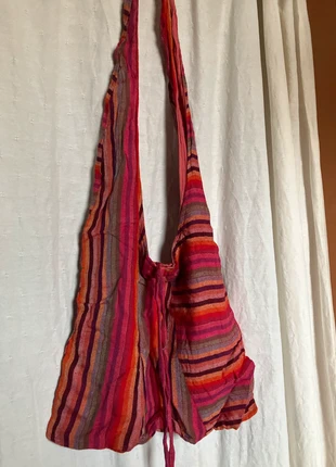 Sac besace tissu bohème, condition: Very good, €4.00, €4.90 includes Buyer Protection