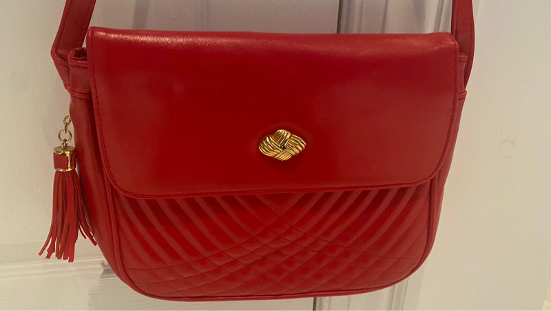 La Rue Red Women’s Handbag Purse 1