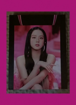 Official Jisoo's postcard from the pink version of "Born Pink", estado: Novo sem etiquetas, €6.00, €7.00 inclui Proteção do Comprador