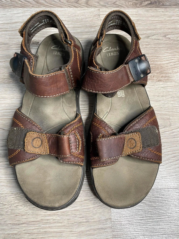 Sandały męskie skórzane Clarks max cushion 43 2