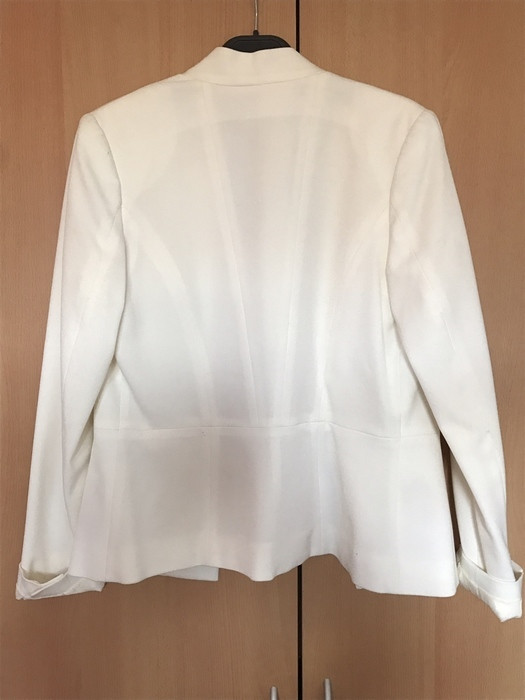 blazer blanc h&m taille 34 2